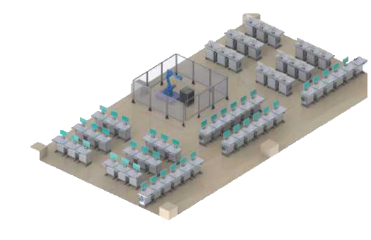 工業(yè)機器人理實一體化實訓(xùn)平臺
