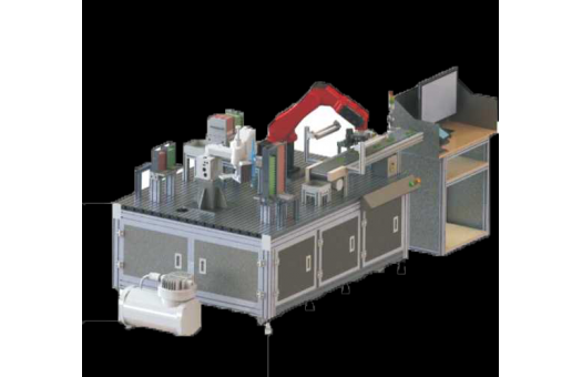 雙機器人視覺裝配實訓(xùn)平臺