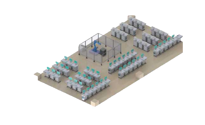 工業(yè)機器人理實一體化實訓平臺